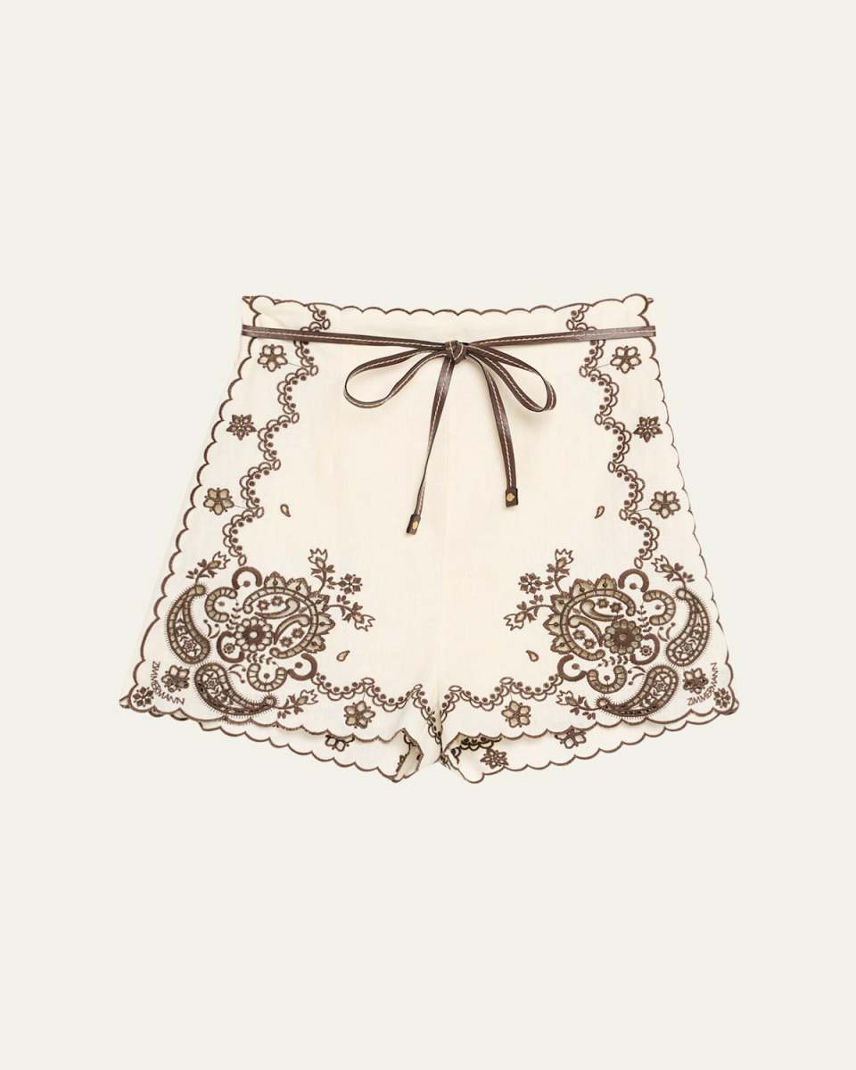 Ascension Embroidered Shorts
